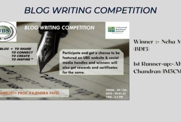 9th January Blog Writing Competition