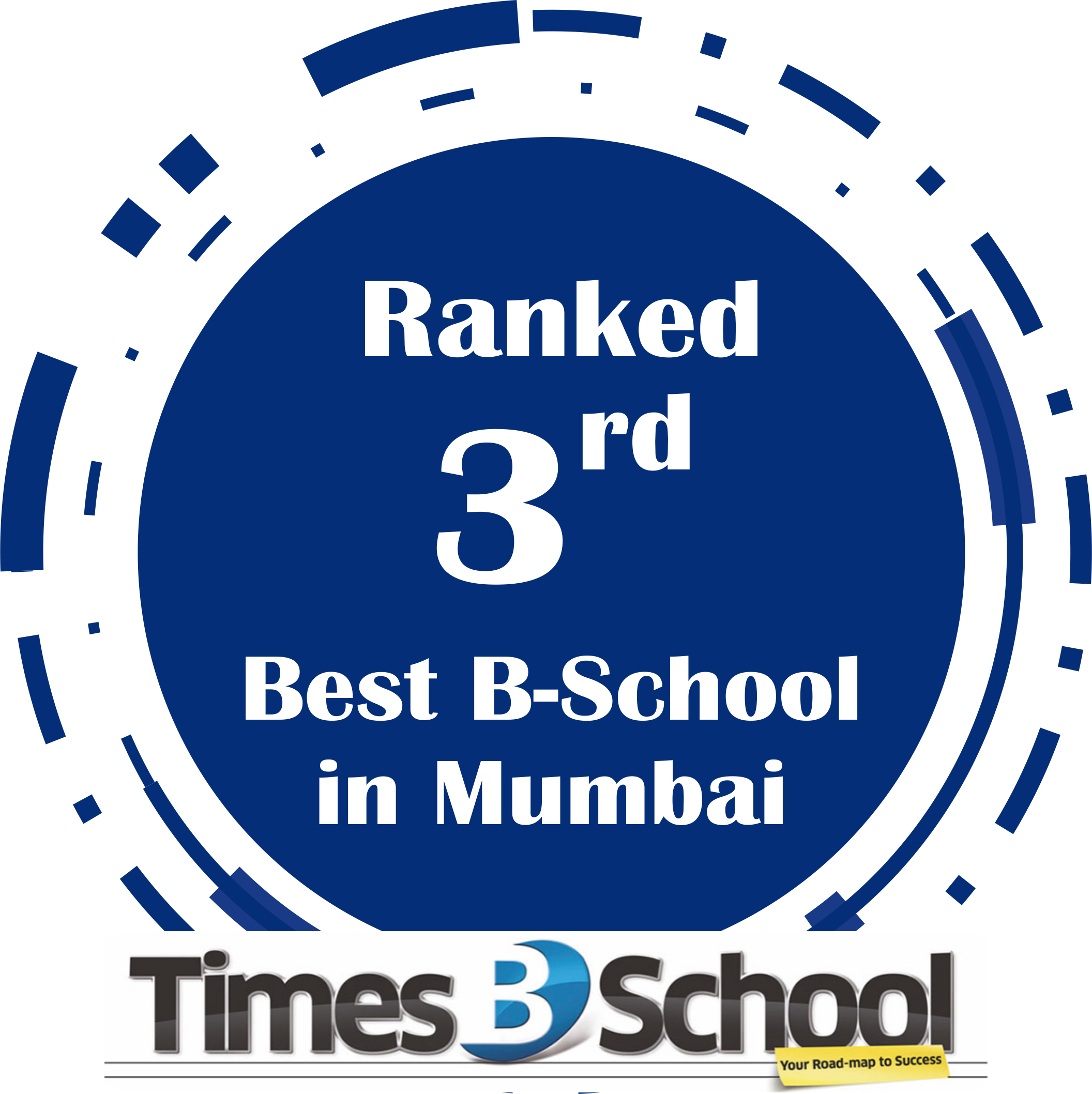 Ranked 3rd Best B-School Mumbai Times B School
