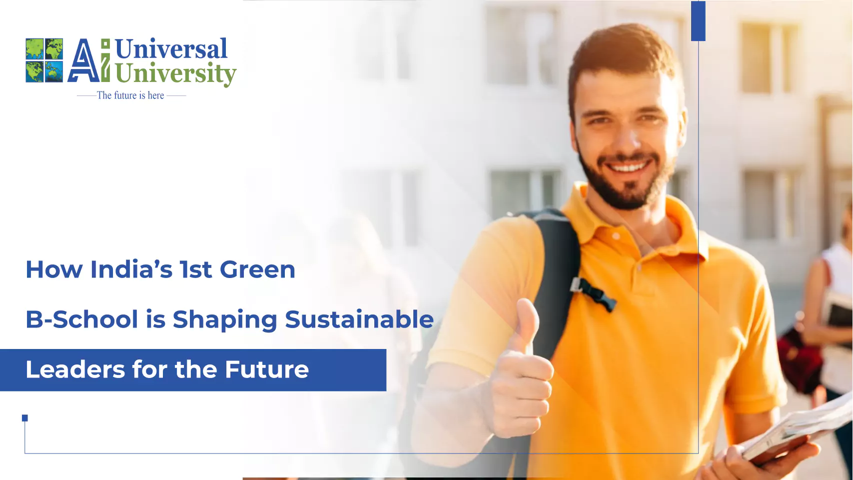 India's First Green Business School